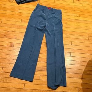 Carolina Herrera Denim Blue Trousers